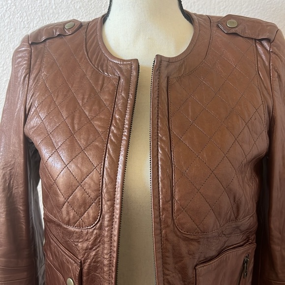 Rebecca minkoff leather jacket - Picture 2 of 8